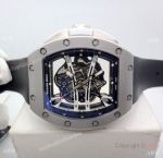 Swiss Richard Mille Rm61-01 Yohan Blake Tourbillon Watch Black Rubber Strap